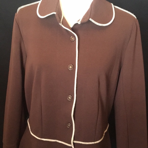 Picadilly Contrast Trim Jacket - Picture 2 of 16